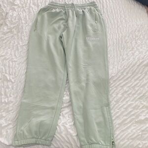 Adidas Kids Mint Green Joggers